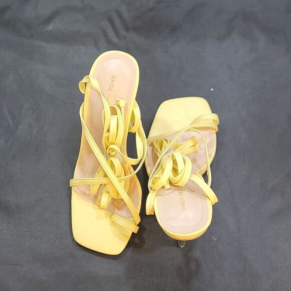 BRAND NEW SHOE REPUBLIC LA  LACE-UP HIGH HEEL SANDALS - Picture 3 of 16